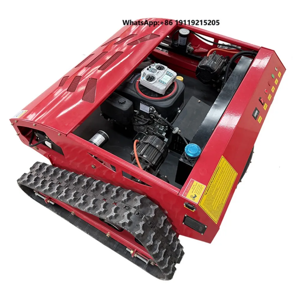 Industrial Grade Heavy Duty Cordless Flat Blade Lawn Mower with Grass Box and Remote Control OEM