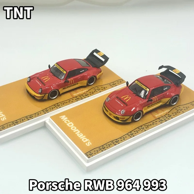 

TNT 1/64 RWB 964 993 Cast Alloy Automobile Model, Boys' Collection Decorative Toy, Gift for Friends on Special Occasions.