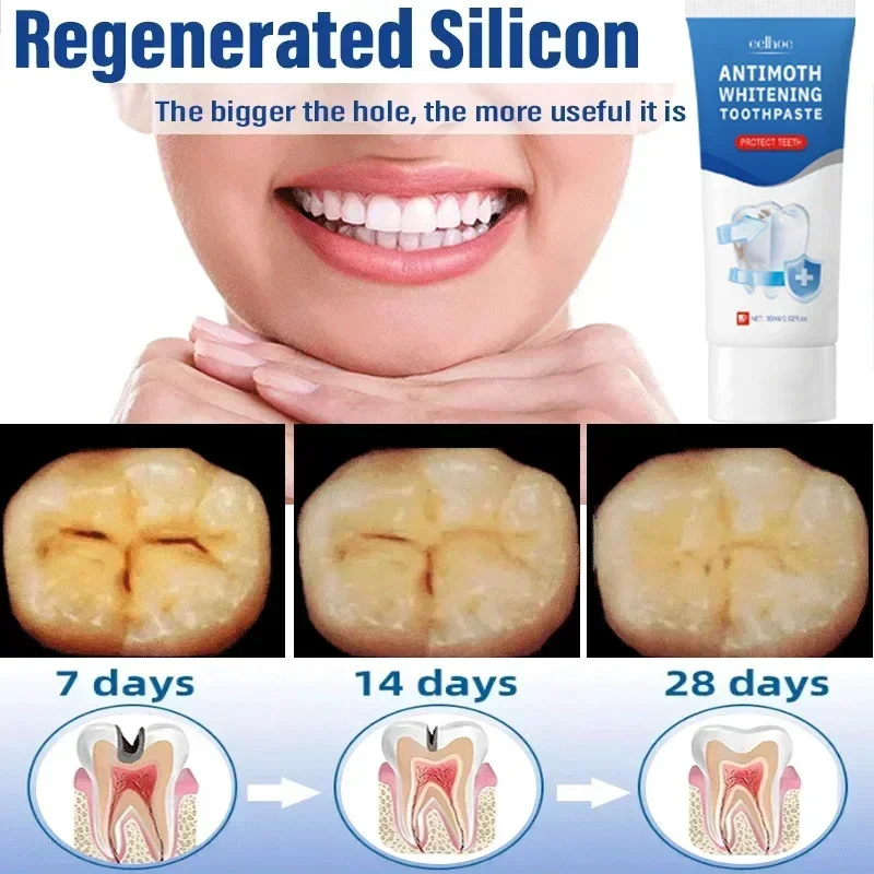 การฟอกสีฟันที่มีประสิทธิภาพแคลคูลัสโรคปริทันต์อักเสบ - ขจัดฟันผุ