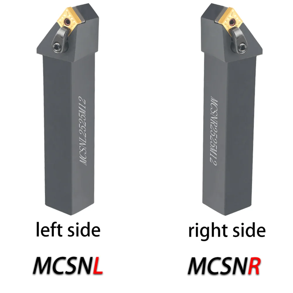 HENGXIN MCSN CNMG120404 Carbide Inserts Lather CNC MCSNL MCSNR CNMG External Turning Tools Holder Machine Bar Cutting Tools Set