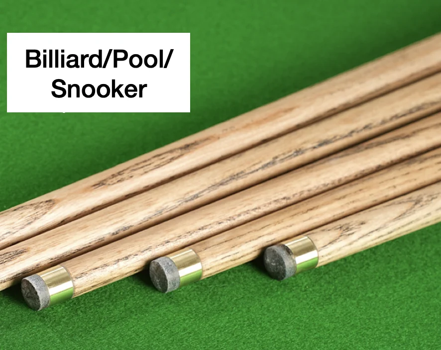 2023 top sell American ash Billiard Pool Snooker Cue Stick Linen Cheap Sport Steel Wood Stainless Joint Material