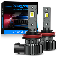 H8 H11 LED Bulbs 9005 Hb3 9006 Hb4 Headlight H27 880 881 Fog Lights Canbus Mini 60W CSP for Car White 12V Auto Diode Lamp 6500K