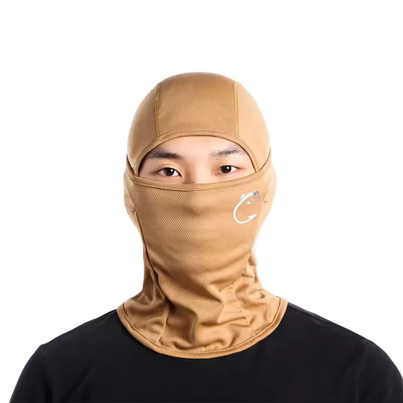 1/2/5PC multi-color fishing Balaclava - fully covers sunlight and dust, suitable for outdoor exploration, hiking, and cycling