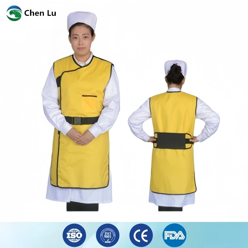 

Hospital interventional surgery doctor with x-ray gamma ray radiation protection 0.35/0.5mmpb double-sided super soft lead vest