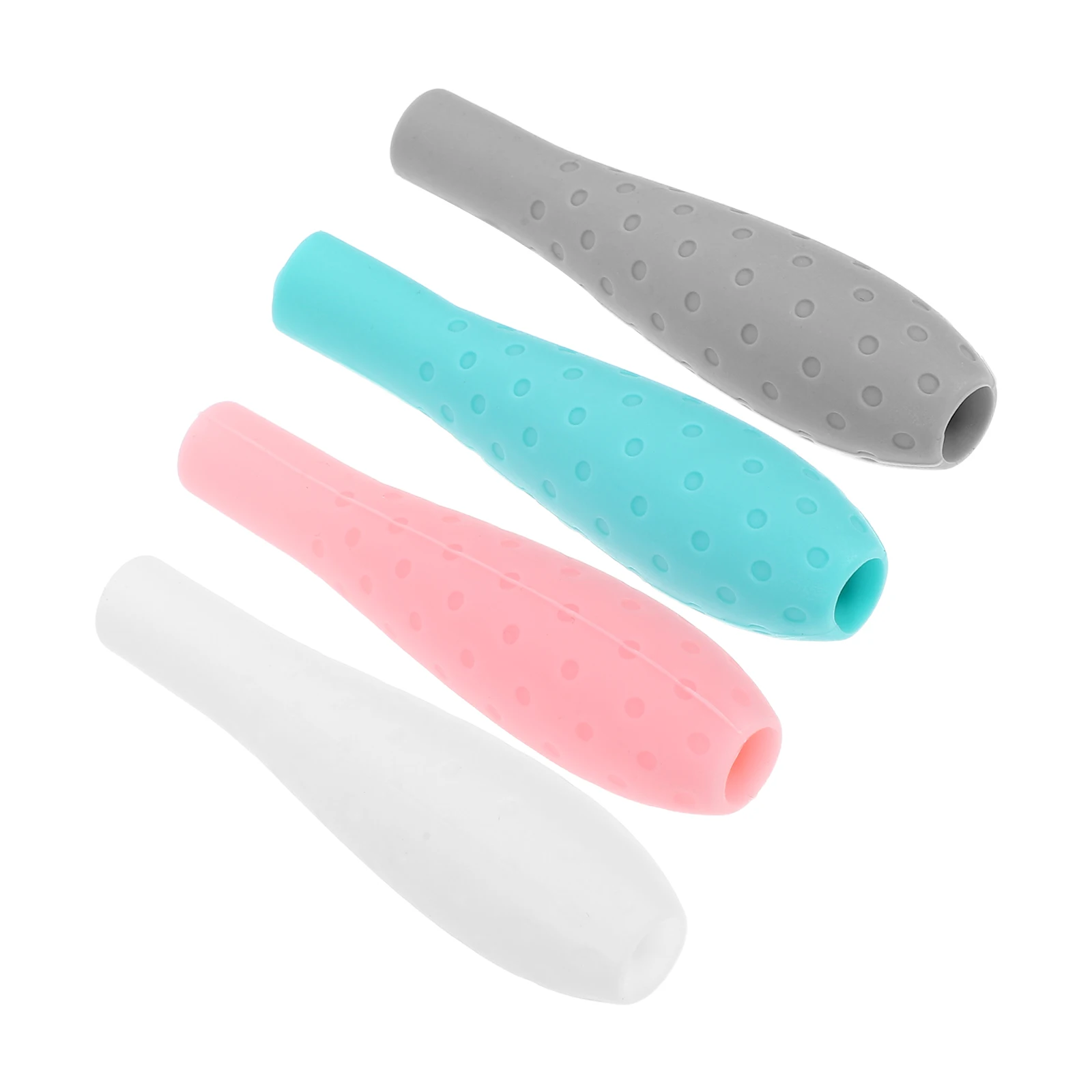 4 قطعة حامل قبضة سيليكون مريح ملحقات قلم نونسليب آمن مناسب للتحكم المحسن في مهام الرسم #2