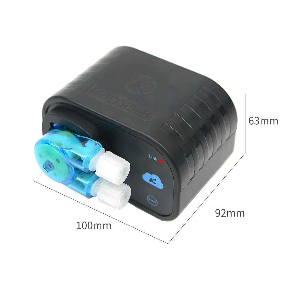 Kamoer 70ml/min X1 PRO T Adjustable WiFi 12V Calcium Dosing Pump for Aquarium Supporting iOS and Android Controlling