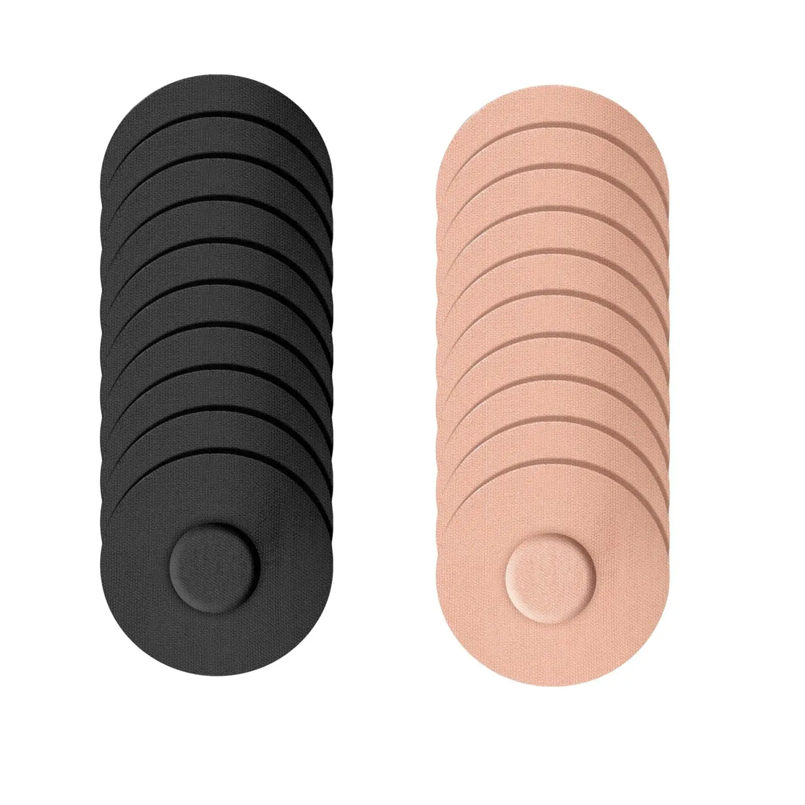 Elastic Fabric Sensor Patch Protectors Water Resistant Precut Sticky Covers for Swimming Running Gym Workout