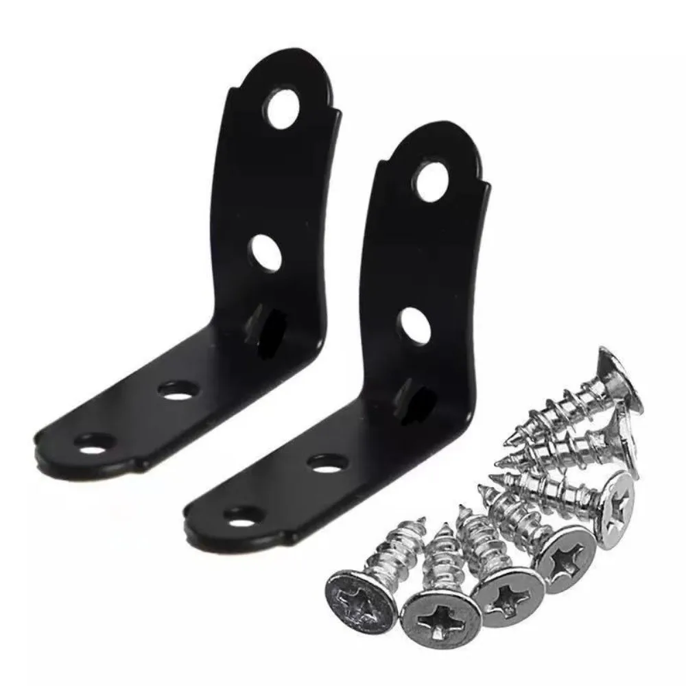 2PCS Iron Glove Box Hinge Repair Kit Anti-Corrosion Rust Resistant Glove Box Hinge Bracket Repair