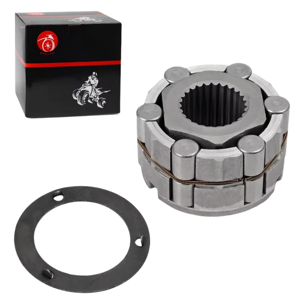 Front Wheel HUB CLUTCH & Armature Plate For Sportsman Scrambler Magnum Big Boss Xpedition Xplorer 500 400 425 335 325 300