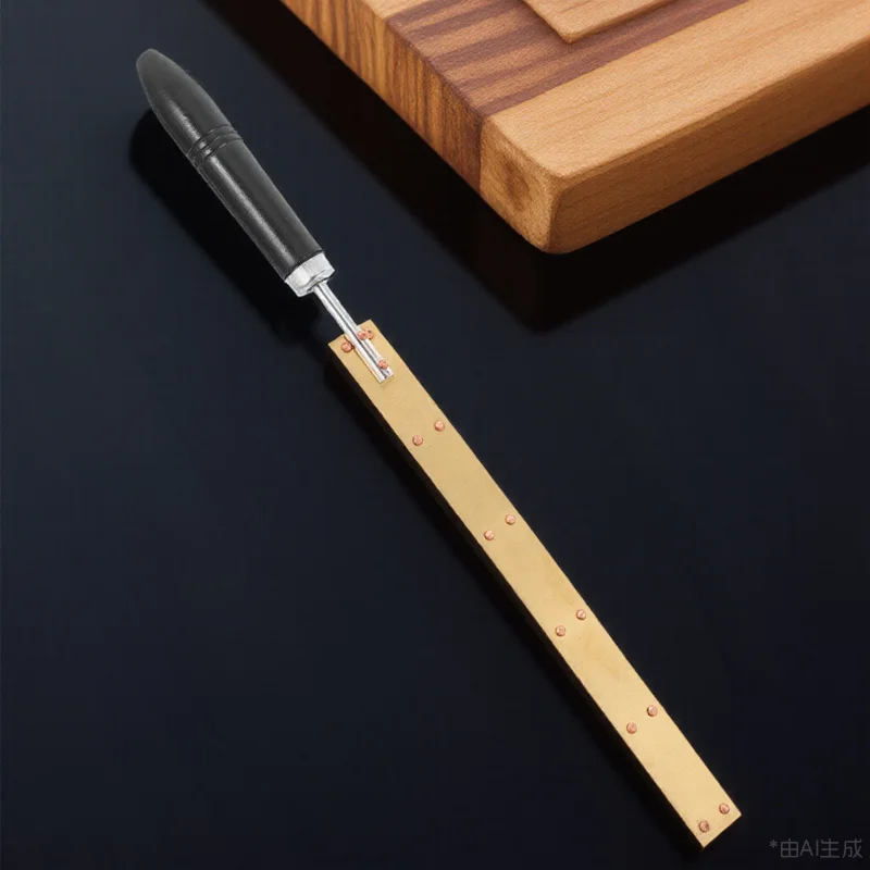 Thermal Expansion Experiment Kit Bimetallic Strip With Handle Copper Iron Sheets For Physics Teaching Durable Lab