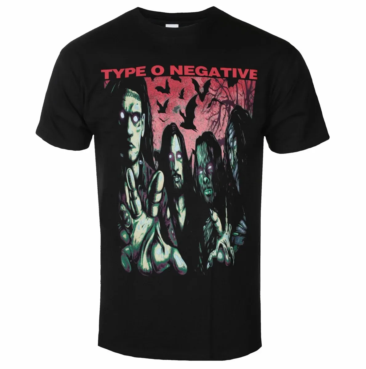 Casual Vintage Top Type O Negative Band Graphic T-shirt Women Men Oversized Summer Short Sleeve Fashion Brand Tee Unisex