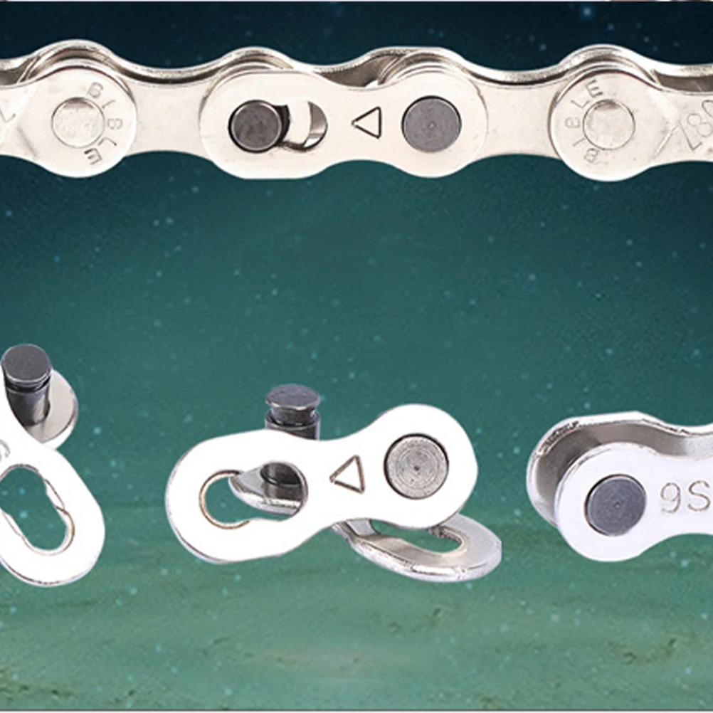 

Bicycle Chain Buckle Durable Bike Links Chains Accessory 9 Speed Chain Temporary Repair Connector Missing Joint
