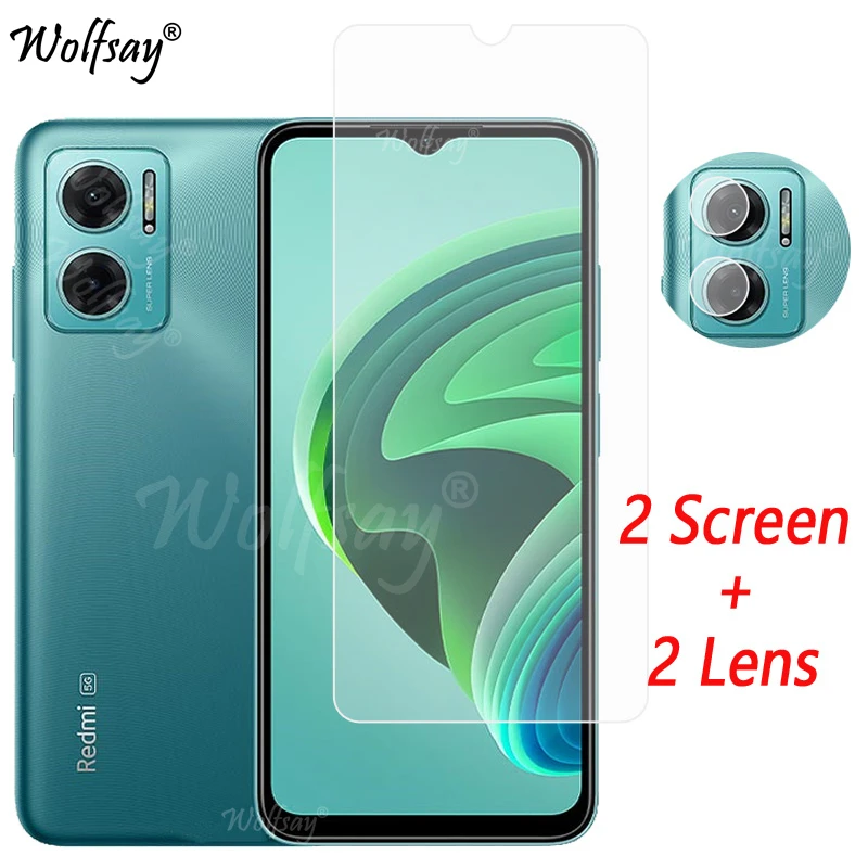 Camera Lens Protector For Xiaomi Redmi 10 5G Screen Protector Tempered Glass For Redmi 10 5G Camera Glass For Redmi 10 5G Glass