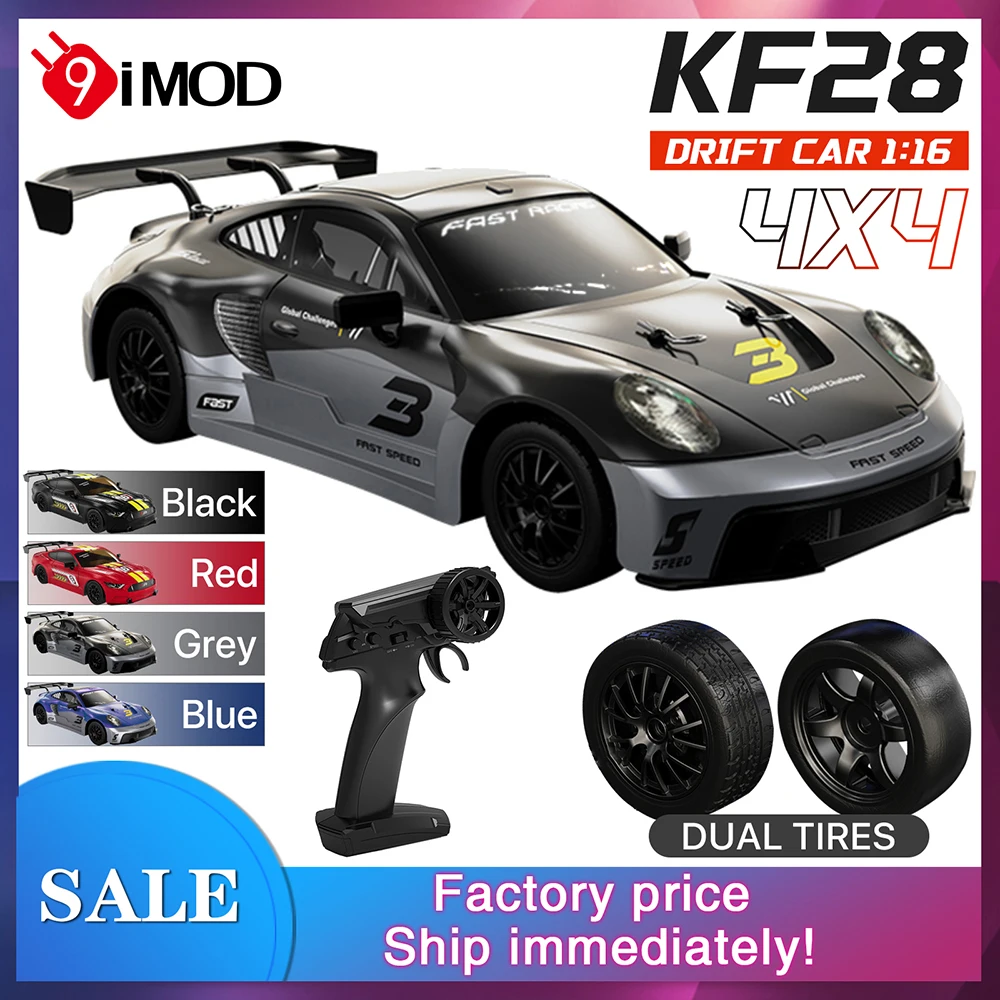 

9IMOD RC Drift Car 1:16 2.4GHZ Racing Car APP Control Dual Tires Replace 4WD Vehicle