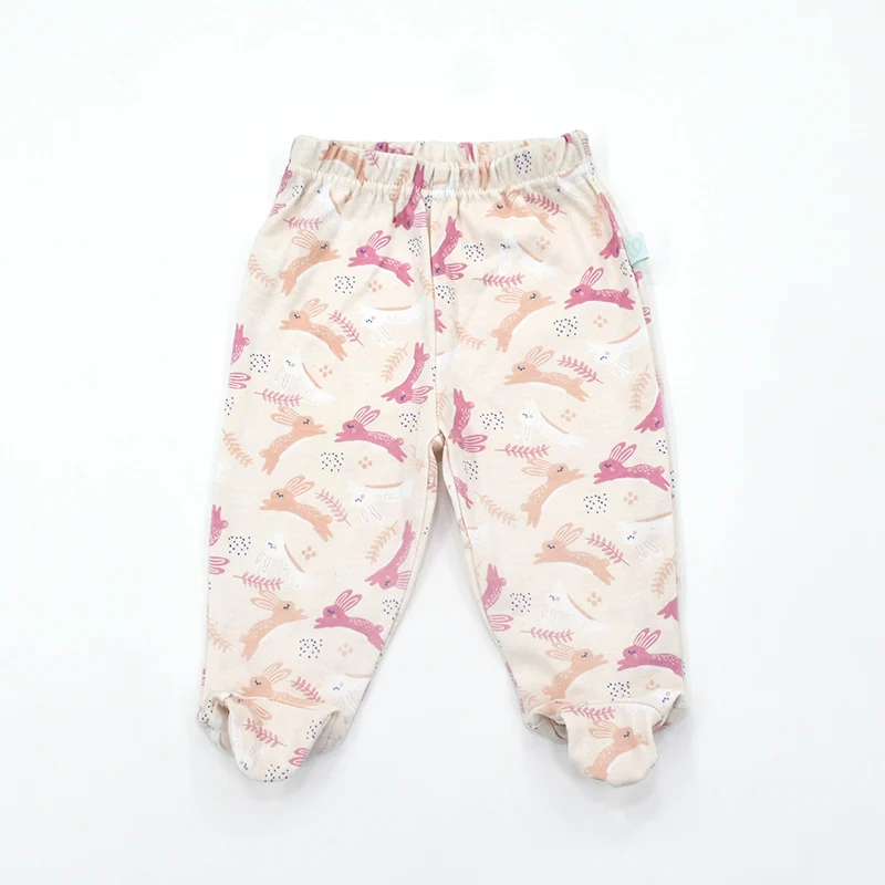 Baby Clothes Spring Autumn 0-12 Months Unisex Babies Boy Trousers Elastic Waist Infant Girls Pants Newborn Pant New
