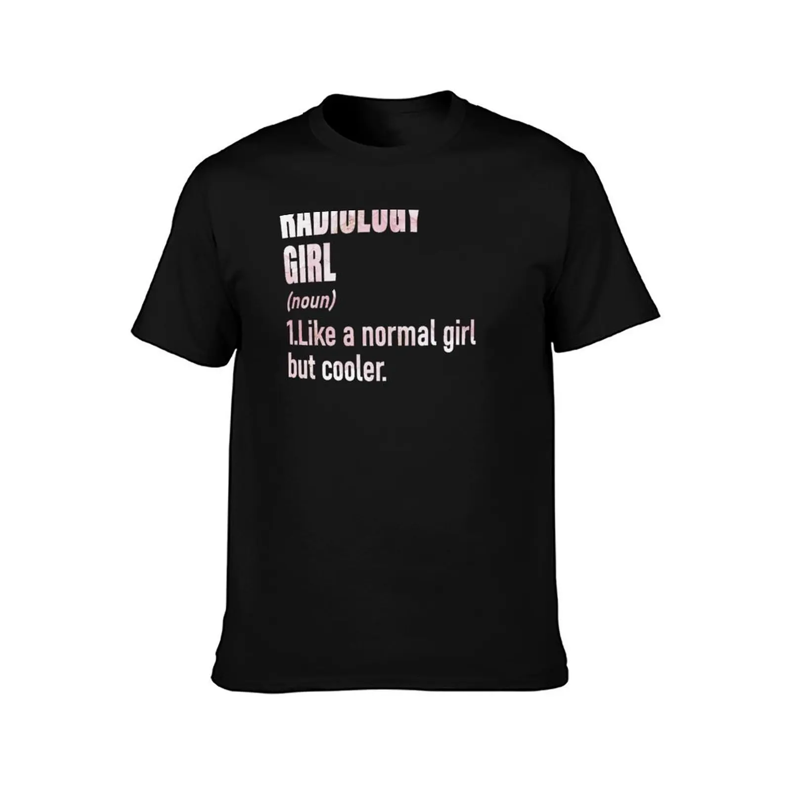 Watercolor Radiology Girl Funny Saying T-Shirt Quick Dry Outdoor Sports T-Shirt