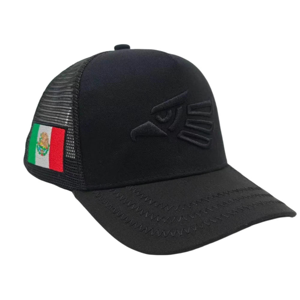 Unisex-Baseballkappen mit mexikanischem Adler-Logo, für Frühling und Sommer, Outdoor, verstellbar, Freizeitkappen, Hip-Hop-Kappe, Sonnenschutzhut – Detail 6