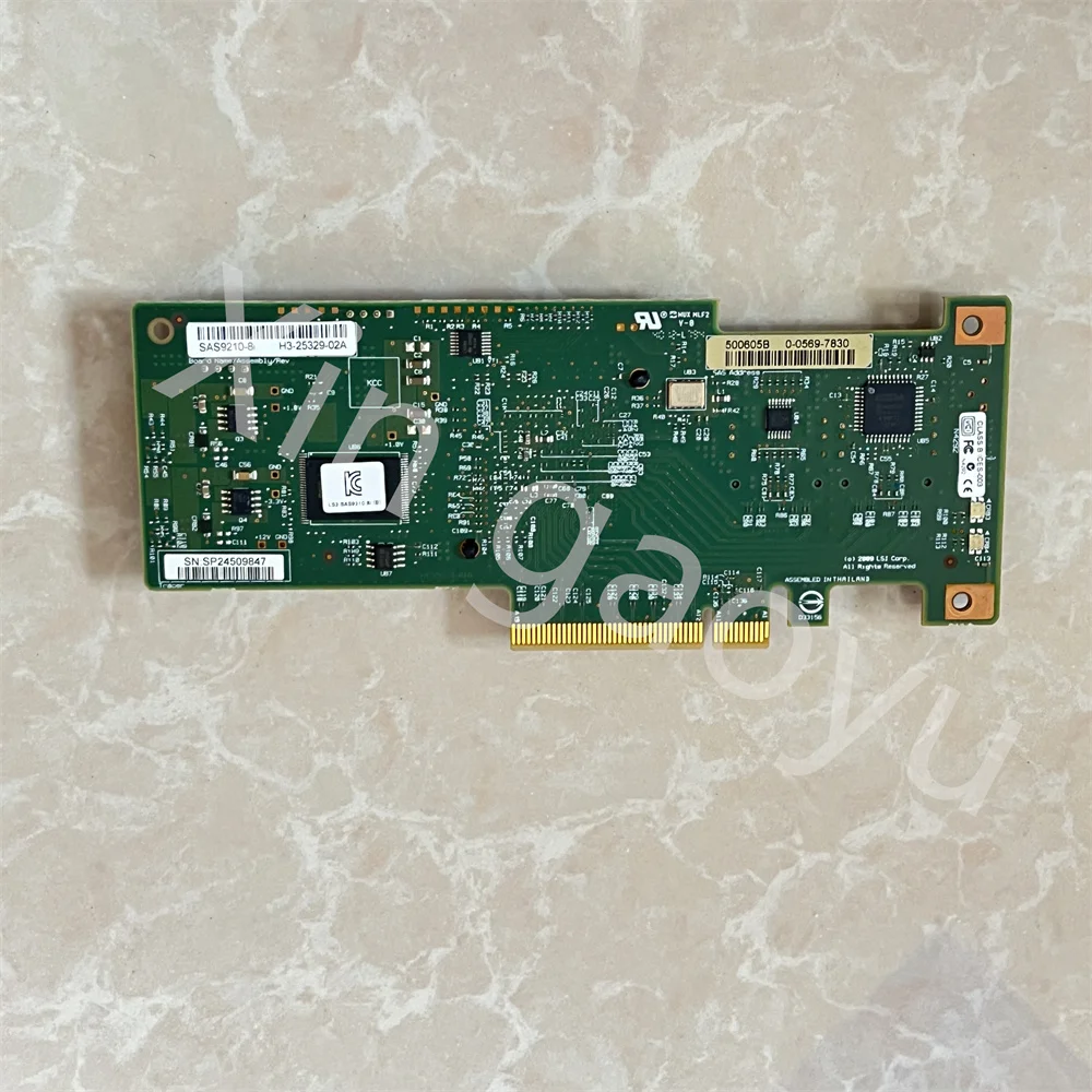 Per Dell PERC 6GB PCIe SAS9210-8i scheda Controller Raid a basso profilo W8J8X 0W8J8X