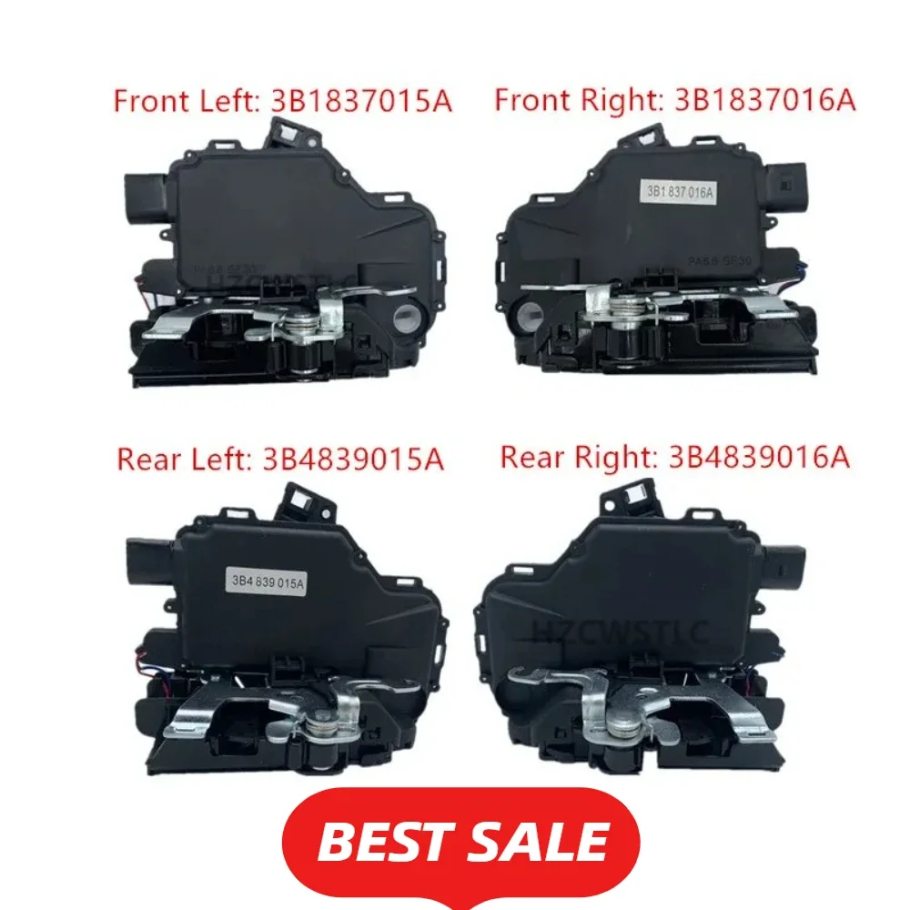 

For Passat B5 Golf MK4 3B1837015A 3B1837016A 3B4839015A 3B4839016A NEW Door Lock Latch Actuators Front Rear Left Right
