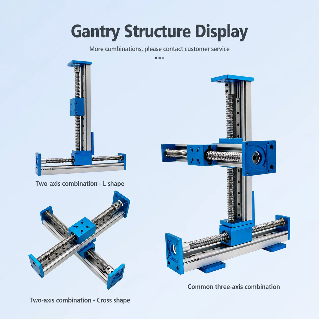 Precision Ball Screw Linear Motion Slide Actuator Module Guide Nema23 Stepper Motor CNC Linear Stage Worktable for Gantry System