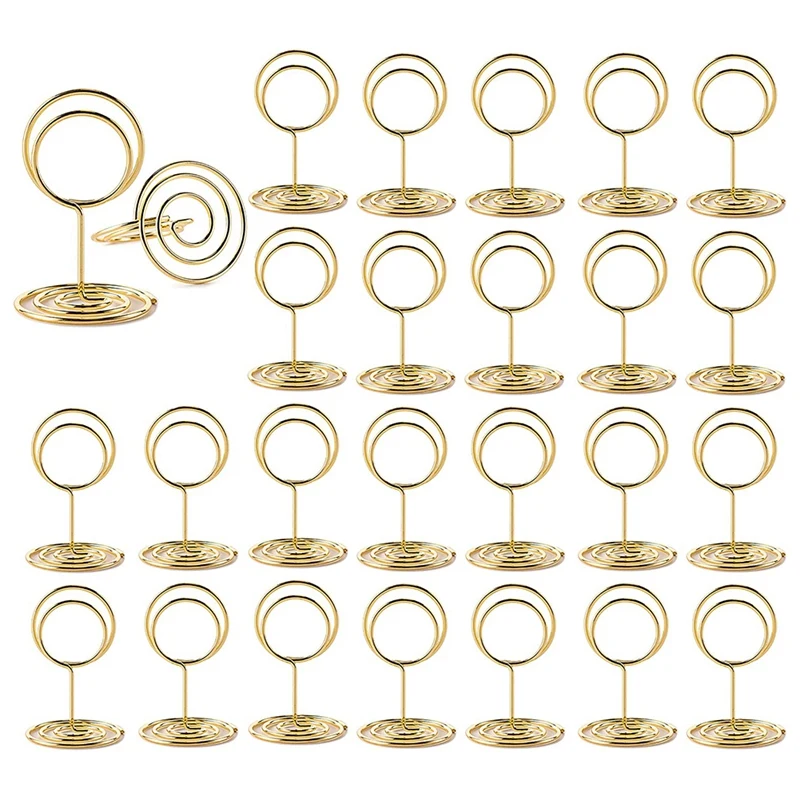 Table Number Holders Place Card Holder Photo Holder For Wedding Reception, Part, Birthday