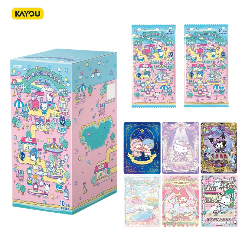 100% Original KAYOU Sanrio Charaktere Dreamy Collection Premium Pack Vol.2 Sammelkarten Hobby-Spielzeug Anime-Sammlerstück