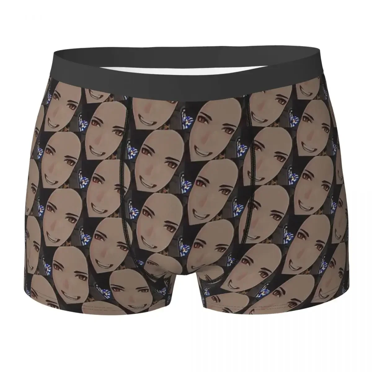 Cursed Zhongli Man's Boxer Briefs Underpants Genshin Highly Breathable Top Quality Gift Idea