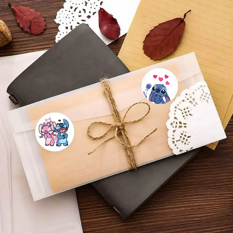 500 stücke Rolle Nette Stich Aufkleber Anime Cartoon Graffiti Ästhetische Dekorative Gepäck Laptop Tagebuch Buch Kinder Aufkleber Spielzeug Stiker