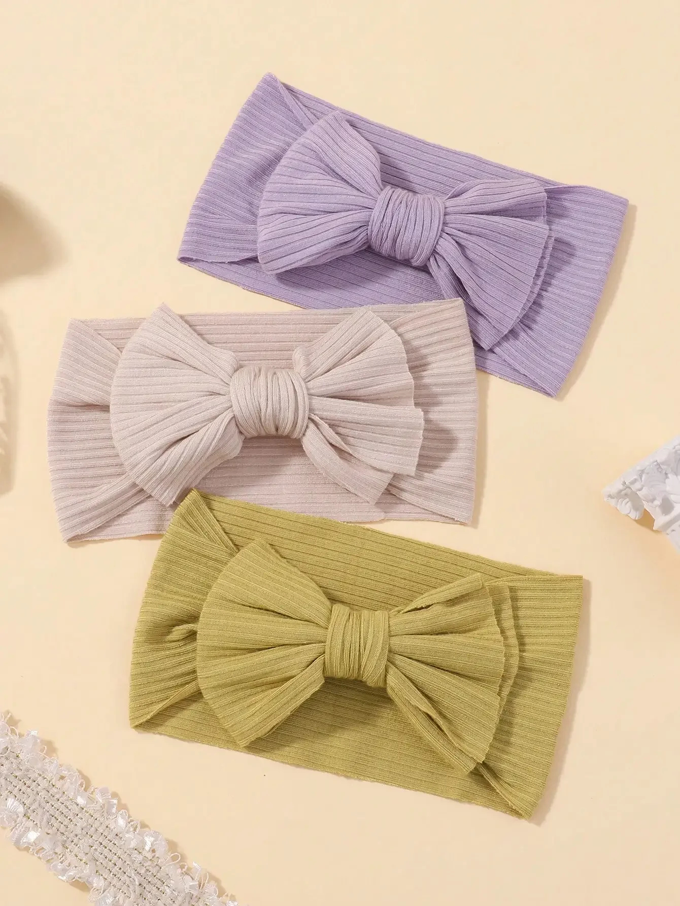 4 قطعة/المجموعة 0-3Y Headbands الشيفون زهرة لينة Strecth رباط شعر اليدوية للطفل حديثي الولادة رئيس التعادل الرضع فاتنة إكسسوارات الشعر