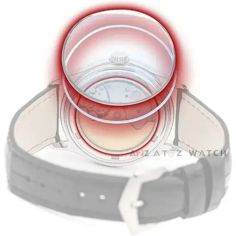 Watch Sapphire Crystal Glass and Case Back for Patek Philippe Annual Calendar 5035G/5036 Round