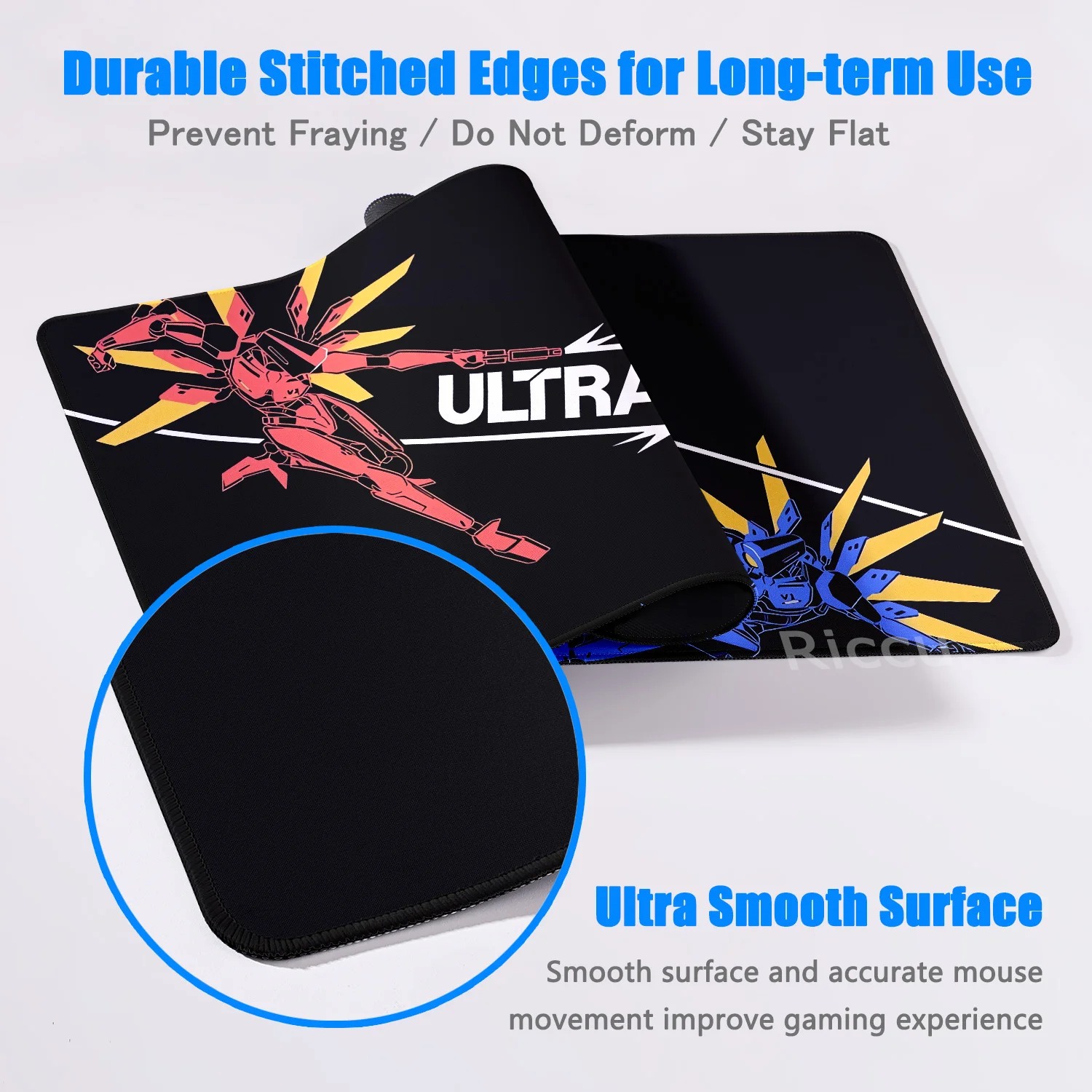 Office Computer Accessories Mouse Pad ULTRAKILL Retro Fast-Paced Shooter Mousepad Gaming Extended Deskpad XXL Keyboard Mousemat
