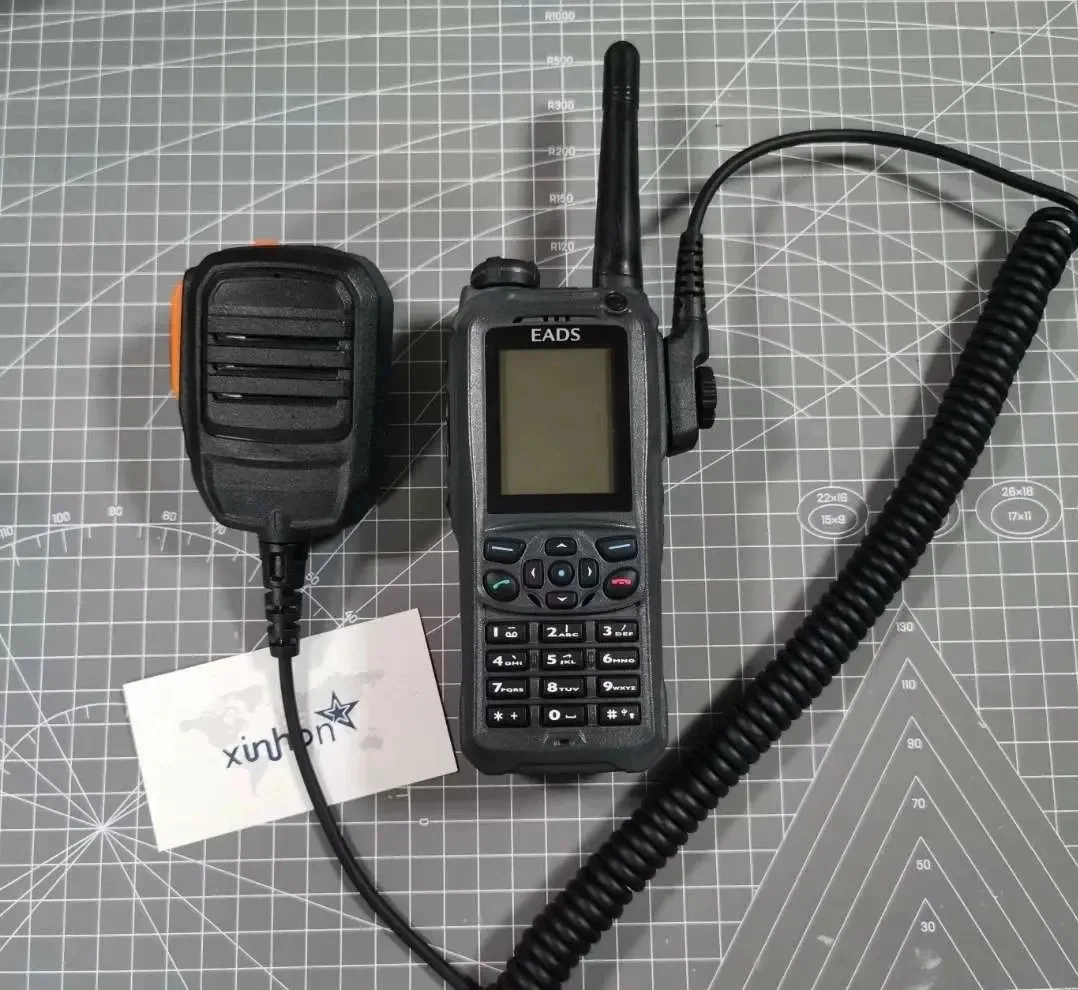 Heavy Duty Handheld Intercom Remote Speaker Microphone For EADS two way radio THR9