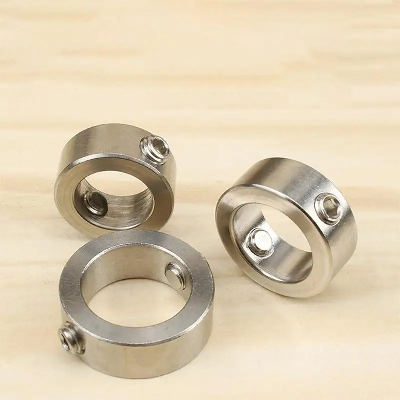 Stainless Steel Woodworking Tools Drill Limiter Depth Stop Collars Ring Positioner 3mm Limit Ring Carpentry Tools Accessories