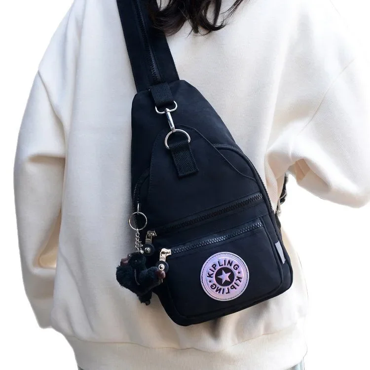 

2025 New Monkey Backpack - Lightweight Chest/Travel Bag with Insulated Pocket, Unisex Diaper Bag for Moms & Daily Use
