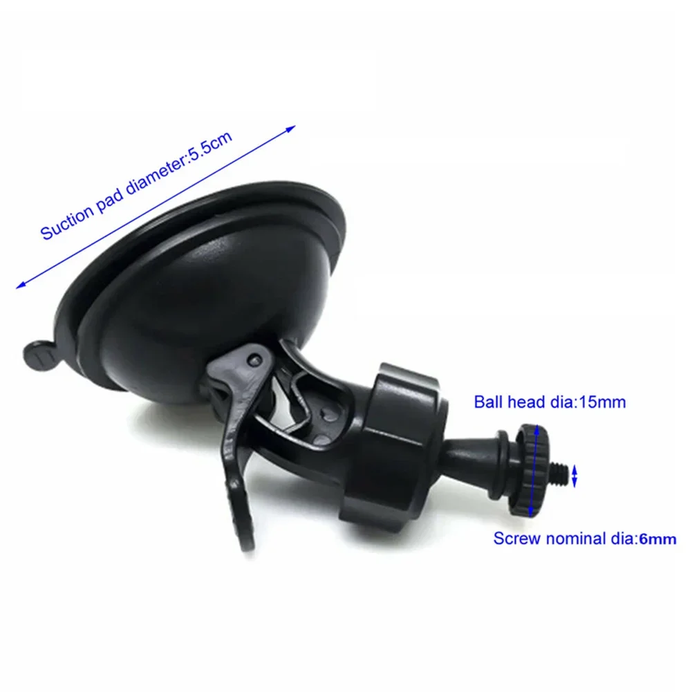 Accessories Camera Bracket Video Ball Cup Head Kit Mount Plastic Recorder Replacement Screw Stand Suction 6 Mm