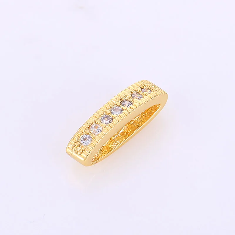 Supplies For Jewelry Shining Zircon Czech Beads For Bracelet Jewelry Making Diy Copper Micro Pave Charms Beads Beading Bijoux
