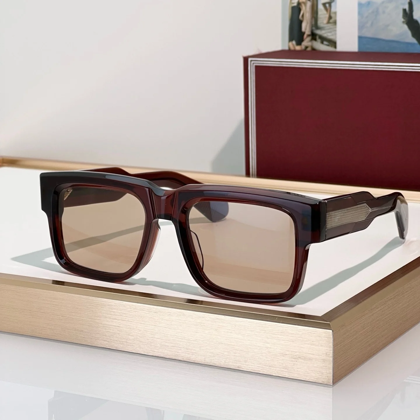 

JMM Handcrafted HEMMINGS Premium Quality Oculos Sol Masculino, Luxury Brand Fashion Designer Outdoor UV400 Women Sunglasses