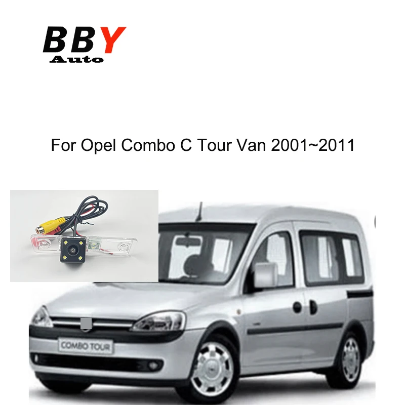 Parking Camera For Opel Combo C Tour Van 2001~2011 Night Vision CCD License Plate Rear View Camera Reversing