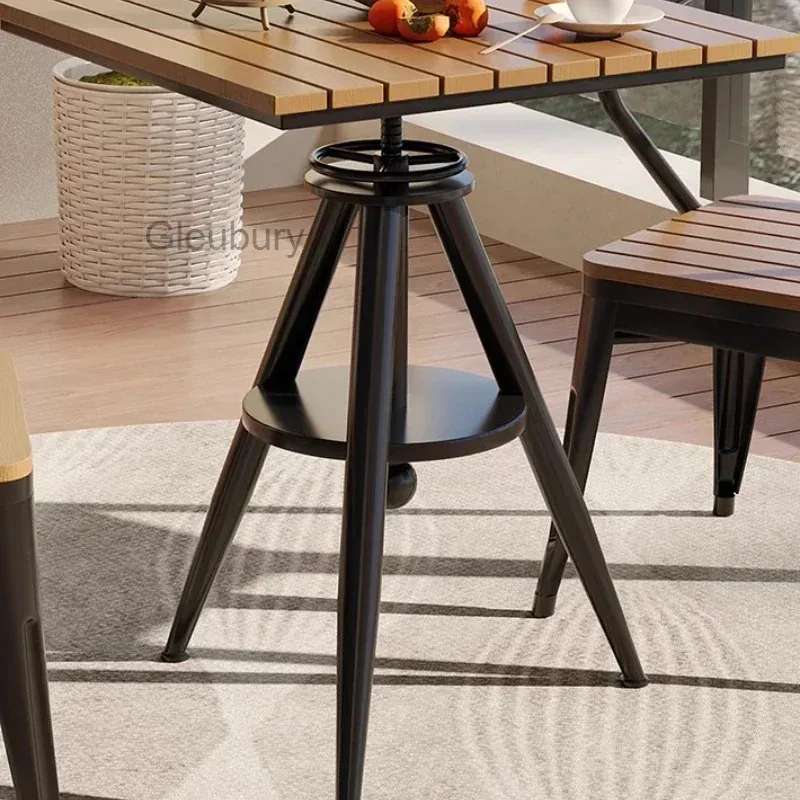 Chairs Garden Beach Table Balcony Camping Chairs Shop Cafe Outdoor Round Table Outdoor Leisure Lifting Tables And Chairs