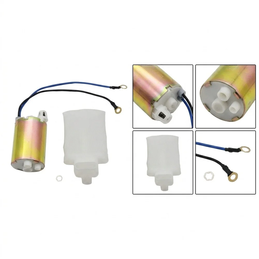 For GSX Series Electric Oil Pump for Suzuki Motorcycles Gold Metal Construction Steady Fuel Flow 10 cm x 7 cm x 6 cm