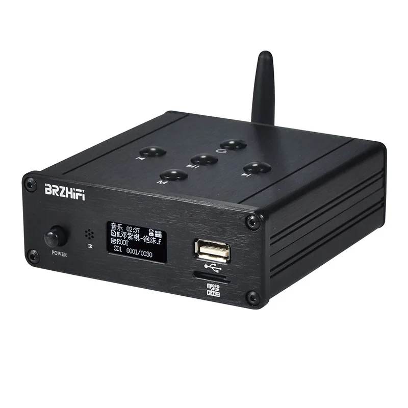 C200N Bluetooth-приемник 5.0 U-диск Музыкальный плеер без потерь Цифровой проигрыватель ES9038 Декодирование C200N Bluetooth-приемник 5.0 U-диск Музыкальный плеер без потерь Цифровой проигрыватель ES9038 Декодирование