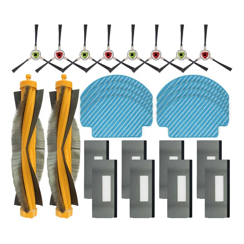 

Caci For Ecovacs Deebot M80 /M80 Pro DT85 DT83 Robot Vacuum Cleaner Main Side Brush Hepa Filter Mop Cloths Rag Accessories