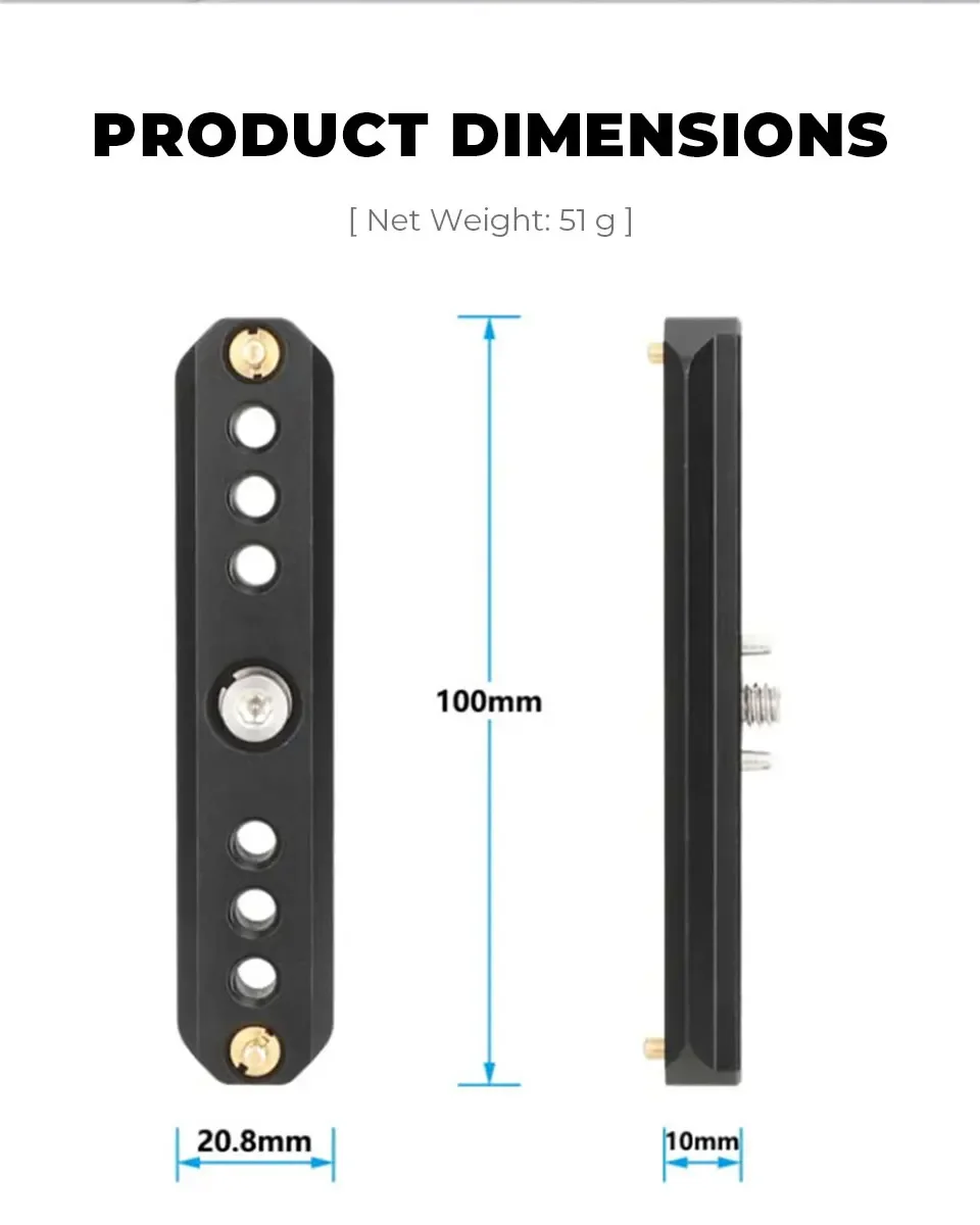 Быстросъемная защитная направляющая НАТО с 1/4 дюйма ARRI-стилем, анти-закручивающим винтом Mout, направляющая Nato для камеры Sony, аксессуары для Canon