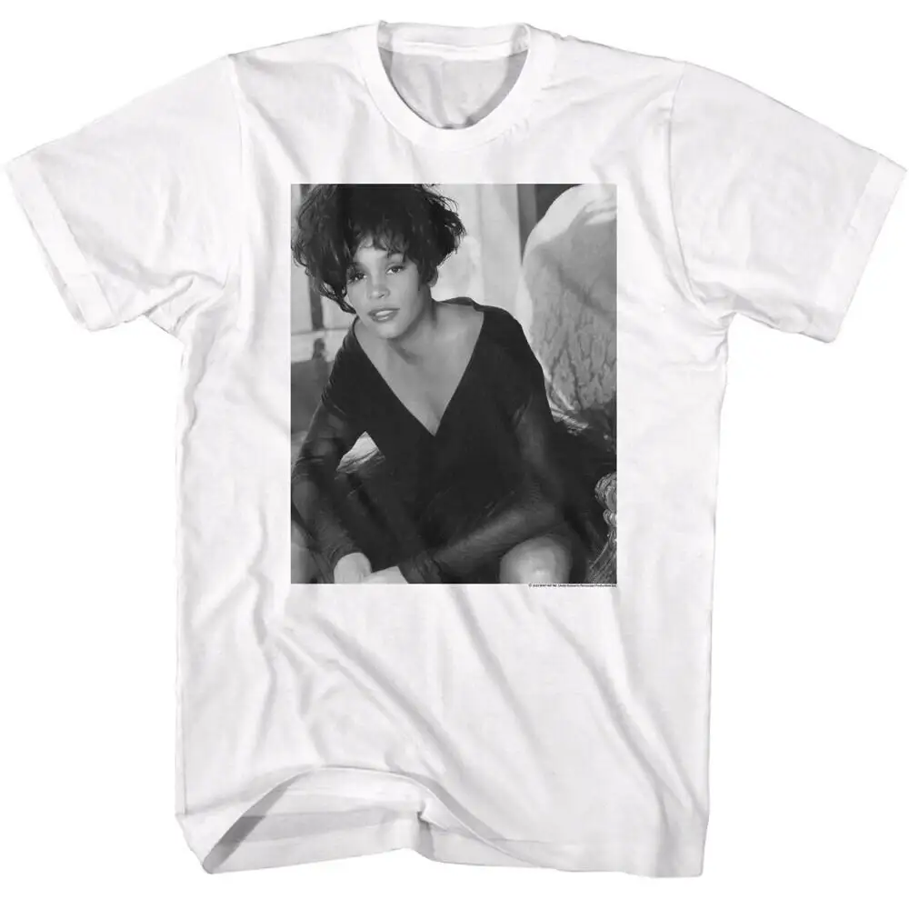 Whitney Houston I Have Nothing Adult T Shirt Soul DivaPop Music Video R B