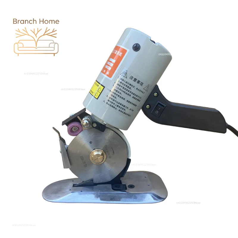 Round Knife Cutting Machine, Blade for Cloth Fabric, Electric Cutter, High Speed Steel Blade, New, C-90B-1, 200W, 90mm, 110V, 22