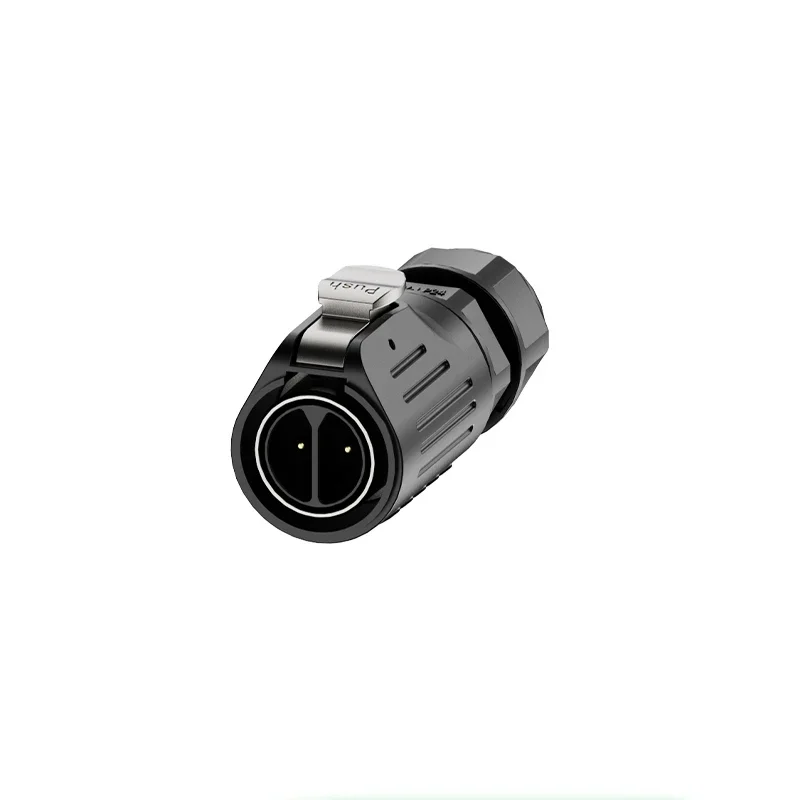 EW-LP24 M24 Plastic 3 4 10 12 19 24 Pin Outdoor Multi Core 5-25A AC DC Power IP68 Waterproof Connector Electrical Signal Plug