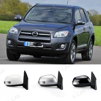 Para Toyota RAV4 2010 2011 2012 2013 cubierta de espejo retrovisor lámpara de luz de señal de giro conjunto de espejo lateral de cristal Assy