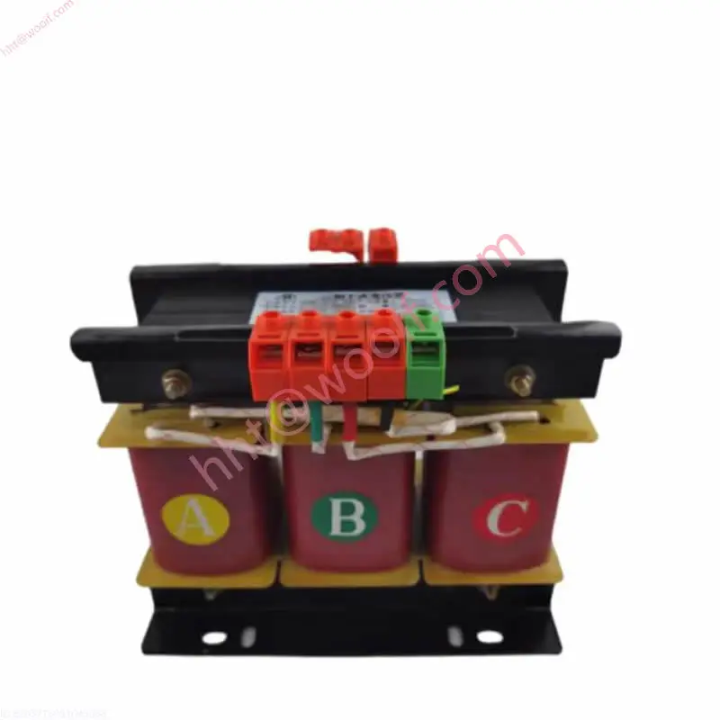 محول 380 فولت إلى 220 فولت 2 كيلو وات محول ثلاثي الطور من النوع الجاف 3 مراحل 380 فولت إلى 220 فولت SBK-2KVA