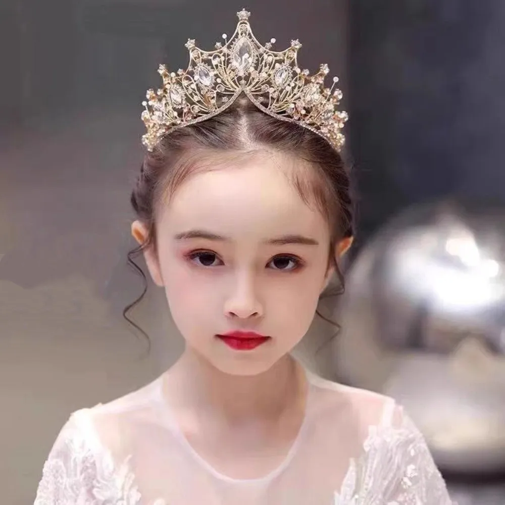 

Luxury Design Princess Crowns Sparkling Elegant Rhinestone Diadem Alloy Exquisite Bride Wedding Tiaras Wedding Ceremony