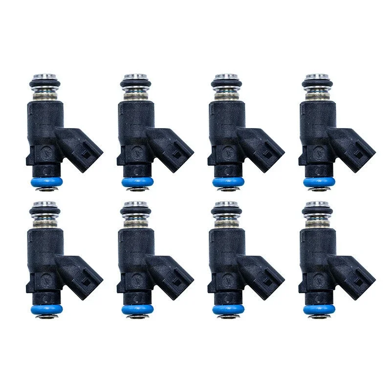 

8 x Fuel Injectors 1000cc 96lb for 00-07 GMC Sierra 4.8 5.3 6.0L High OHMS Turbo